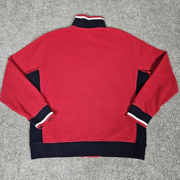 Polo Ralph Lauren Track Jacket Mens Large Red Team USA Vancouver 2010 Olympics - Picture 2 of 16